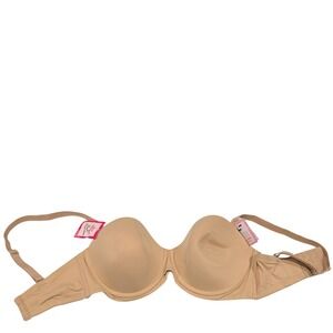 Maidenform Womens Stay Up Power Band Convertible Bra Nude 36DD with Bonus Bra